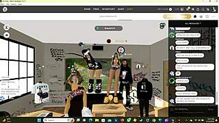 Latina And Ebony Hoes Getting Fucked Hard On Imvu Platform