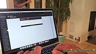 Teasing Boss With Intense Blowjob