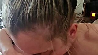 my stepsister begs for my cum with a smile and swallows the mouthful