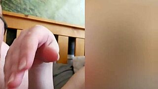 distracted housewife kimmi leon swallows huge cum load while gaming