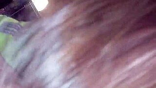 Young lady swallows after giving head