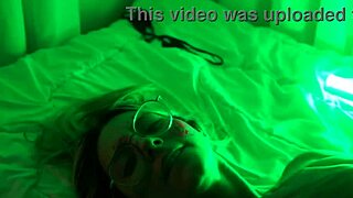 sussy enjoys teen blowjob fun at home while parents shop