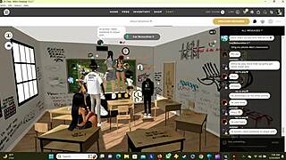 Latina And Ebony Hoes Getting Fucked Hard On Imvu Platform
