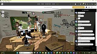Latina And Ebony Hoes Getting Fucked Hard On Imvu Platform