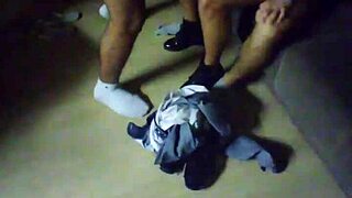 Watch me film my wife getting fucked by two guys. Is she enjoying it?