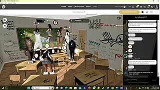 Latina And Ebony Hoes Getting Fucked Hard On Imvu Platform