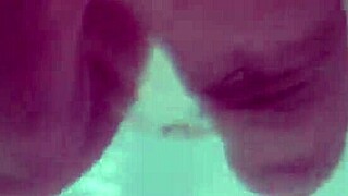 Blonde teen amateur gets underwater creampie and dildo in shaved pussy