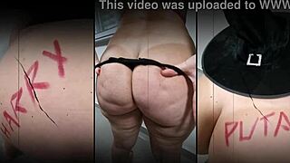 Happy Halloween! Big Ass Latina Milf In Panties Getting Naughty!