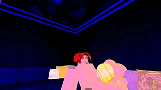 Stepmom Sucks Stepson’s Cock While Father Works on Roblox