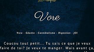 French Audio Porn Joi with Giantess Vore Instructions