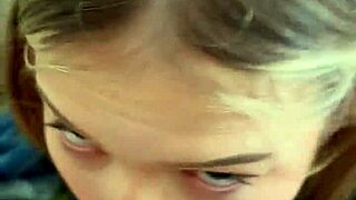 Boss's daughter enjoys BBC during lunch break