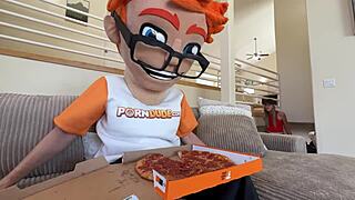 addison vodka slams athletic ass on rod sausage delivers