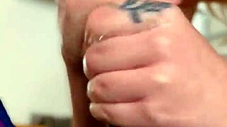 Boss's daughter enjoys BBC during lunch break