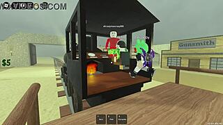 Shemale Ladyboy Gets Gangbanged While Afk!