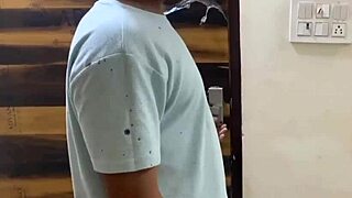 i get hard fucked by pune plumber in bathroom, marathi aunty bent over