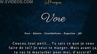 vore delivers french audio joi as giantess