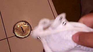 Caught with Stepmom's Thong in Bathroom. Busted Jerking Off to Big Natural Tits Fantasy.