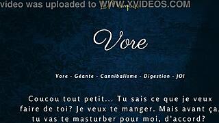vore delivers french audio joi as giantess