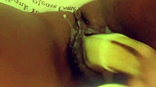 Oh Yeah, Fuck My Ass With That Veggie!