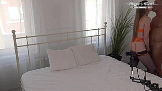 Alice Maze Takes Deep Anal Creampie Behind Scenes!