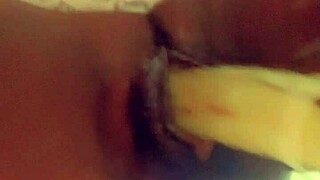 Oh Yeah, Fuck My Ass With That Veggie!