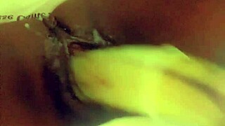 Oh Yeah, Fuck My Ass With That Veggie!