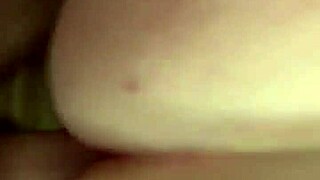 Amateur Couple's Intimate Doggy Style Creampie