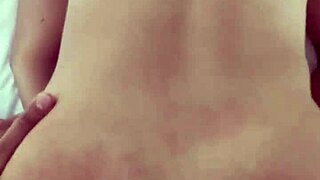 bondage with my boyfriend on the beach, he whips me using dildos 😈