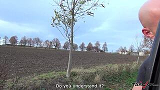 AMATEUR WITH TATTOOED WET PUSSY RIDES FOR RIDE HOME, GETS CUMSHOT IN MOUTH