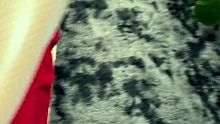 she feels dominated in double penetration with two cocks