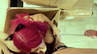 Teen Cat Girl Sucks Dick With Cheeky Moans And Funny Faces While Guy Fucks Her Mouth.