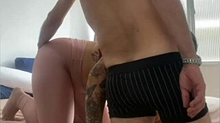 I made my wife pee and cum on her face with huge tits squirting.