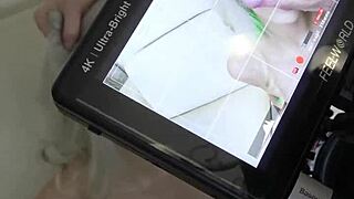 i cumshotted her face in 1on1 fucking behind the scenes