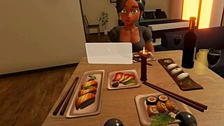 Watch Elise's exciting peepshow in VR, voyeur style!