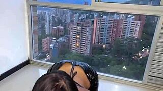 Fucking My Stepbrother in Medellin Apartment Cum on Tits?