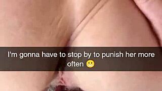 Real cheating neighbor fucks on snapchat while husband at work -richelle rose