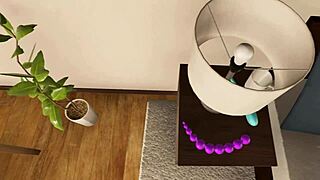 Watch Elise's exciting peepshow in VR, voyeur style!