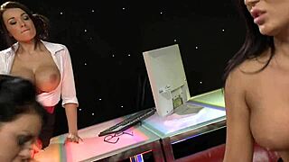 stacey, lacey, emily b, and charley attwell in a group scene