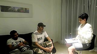 Wife invents group therapy to fuck patient