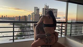 Delicious Fuck At Sunset In Cowgirl Position