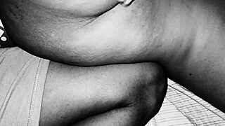 The submissive babe with a soft body and juicy ass gets fucked by a big black dick