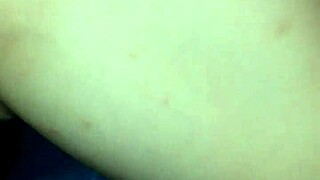 Blonde mature amateur bent over for intense doggystyle pov