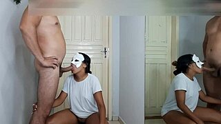 Hoje tu vai ter que me comer a bunda aqui no corredor, whore swallowing deepthroat anal creampie cum on ass