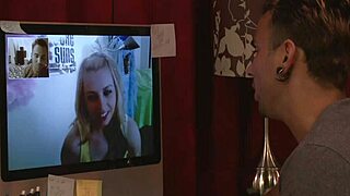 blonde 18 year old lexi belle meets guy online for first time