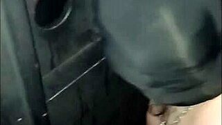 i watched my mistress kantalis dominate her slave with spanking and bondage outdoors