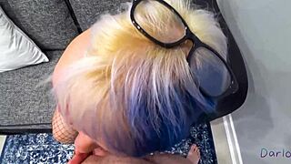 Cum slave pervert daniel worships livie blainn intensely. Intense bdsm session with piercing.