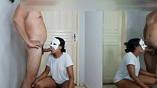 Hoje tu vai ter que me comer a bunda aqui no corredor, whore swallowing deepthroat anal creampie cum on ass