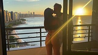 Delicious Fuck At Sunset In Cowgirl Position