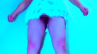 pretty little asian babe chats casually