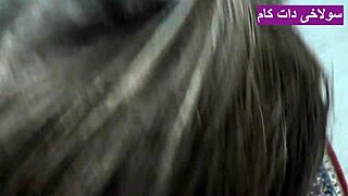 Homemade video of beautiful brunette babe escaping to give ass to boyfriend